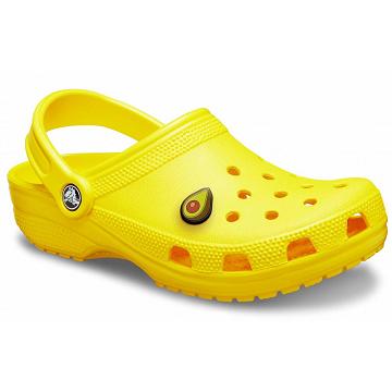 Crocs Classic Clog Sandals Men's Shoes Yellow | Australia 0695LISH